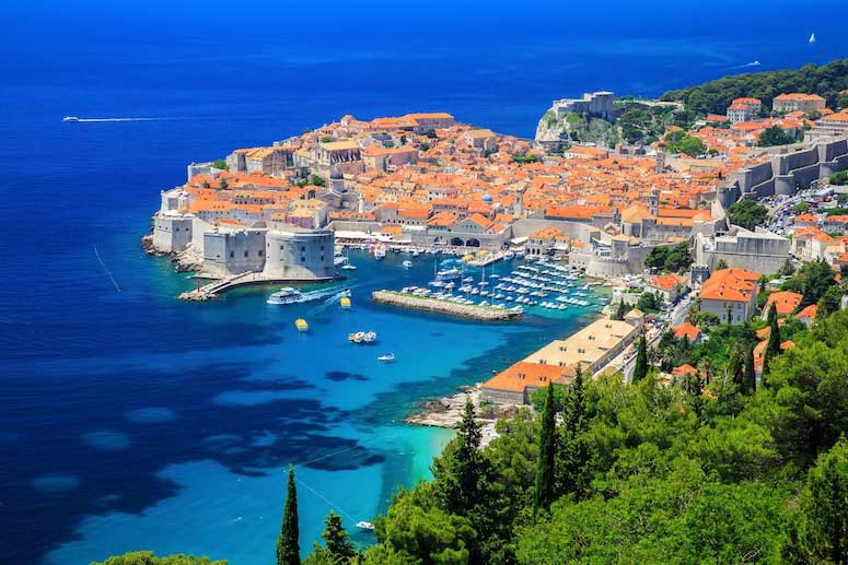 Croatian coast Dubrovnik